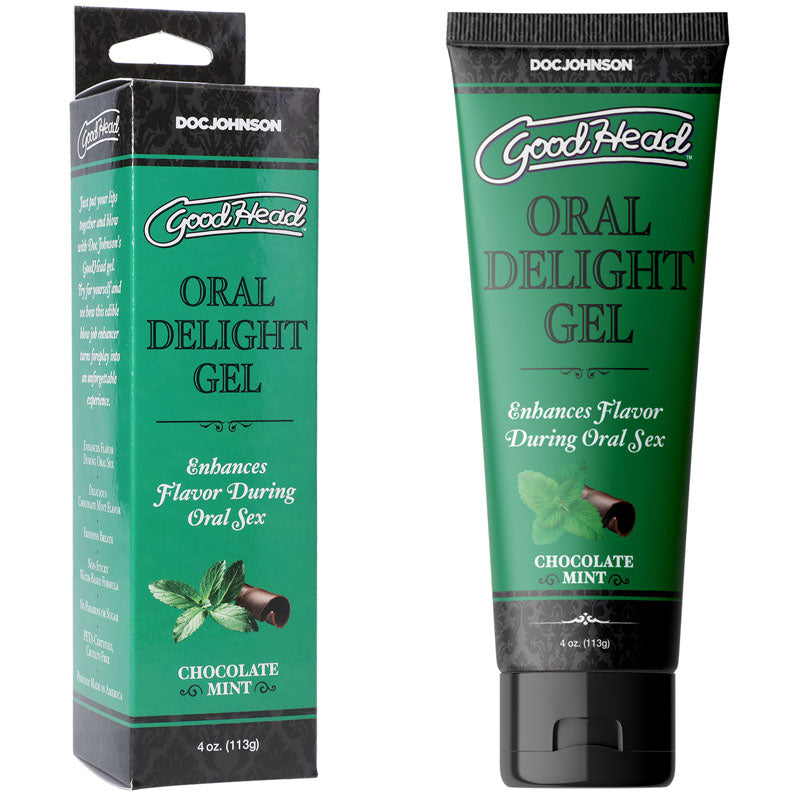 GoodHead Oral Delight Gel - Chocolate Mi - My Temptations Adult Store