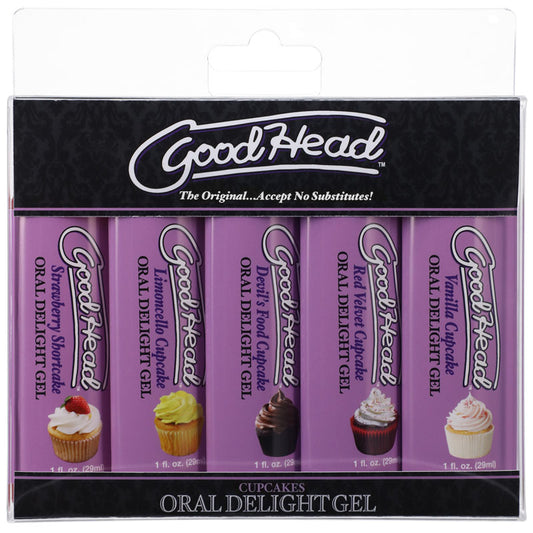 GoodHead Oral Delight Gel - Cupcakes - My Temptations Adult Store