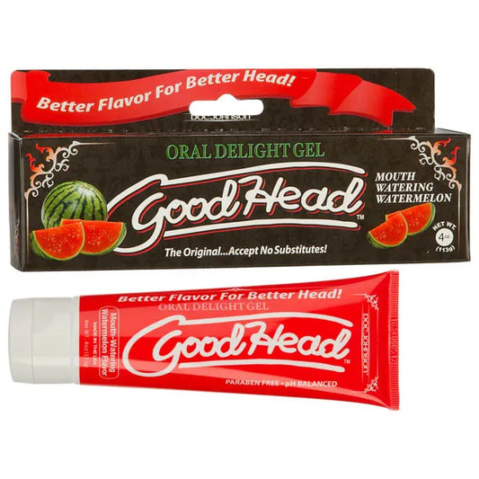 GoodHead Oral Delight Gel - Watermelon  - My Temptations Adult Store