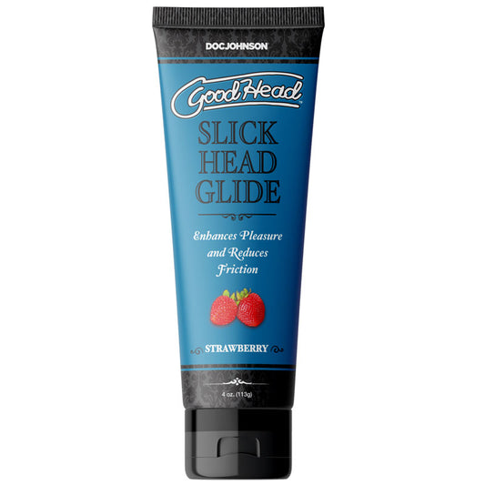 GoodHead Slick Head Glide - Strawberry  Flavoured Lubricant - 120 ml - My Temptations Adult Store