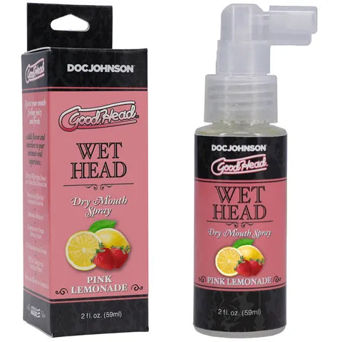 Goodhead Wet Head Dry Mouth Spray - Pink Lemonade
