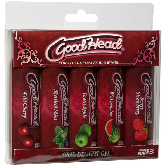 Goodhead Oral Delight Gel 5-Pack - My Temptations Adult Store