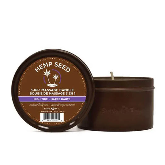 Hemp Seed 3-In-1 Massage Candle High Tide