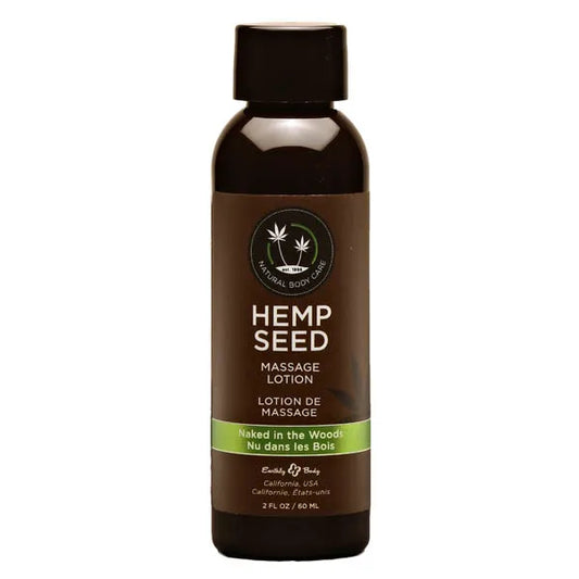 Hemp Seed Massage Lotion Naked In The Woods - 59 ml