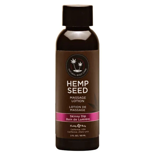 Hemp Seed Massage Lotion Skinny Dip (Vanilla &amp; Faiy Floss) Scented - 59 ml