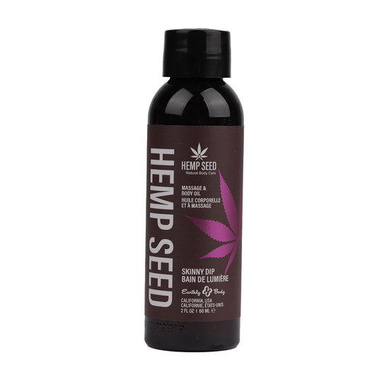 Hemp Seed Massage & Body Oil Skinny Dip 59 ml - My Temptations