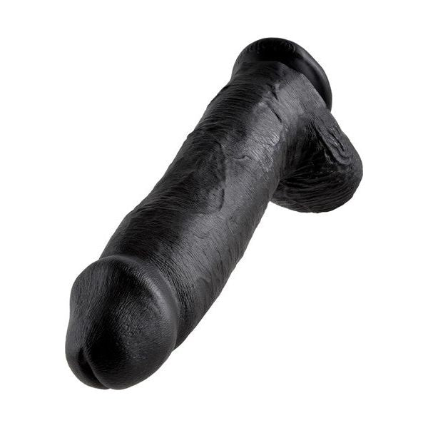 King Cock - 12 in. Cock With Balls Black