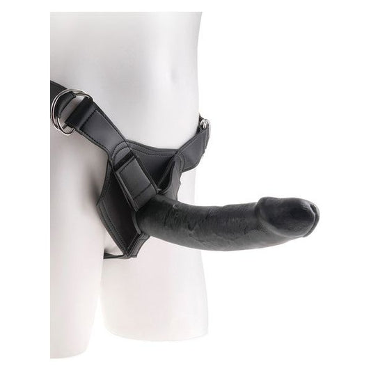 Strap-On Harness with 9in Black Cock