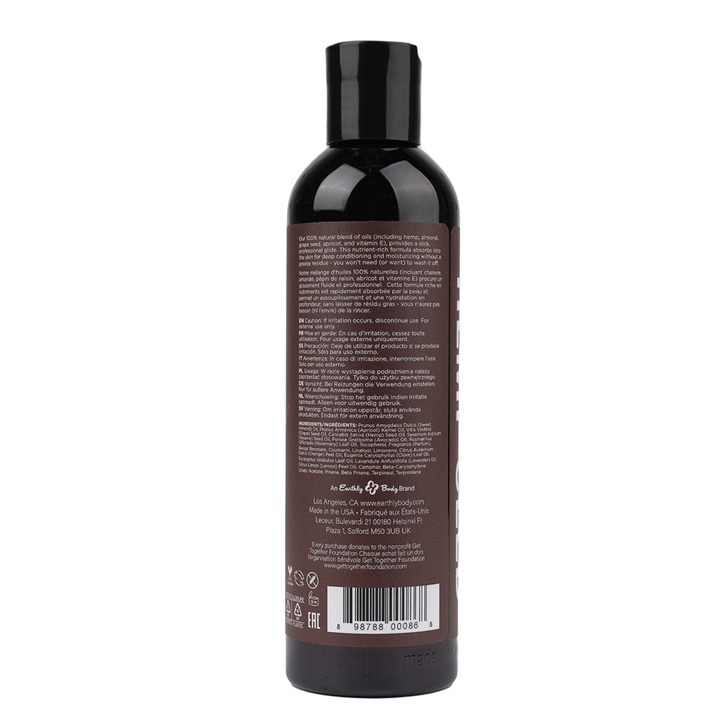 Hemp Seed Massage & Body Oil Lavender Scented - 237 ml