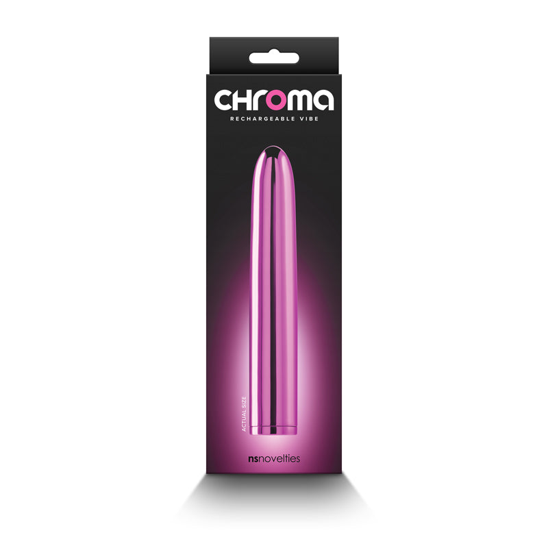 Chroma Pink Vibrator - Sex Toys Online - My Temptations Adult Store