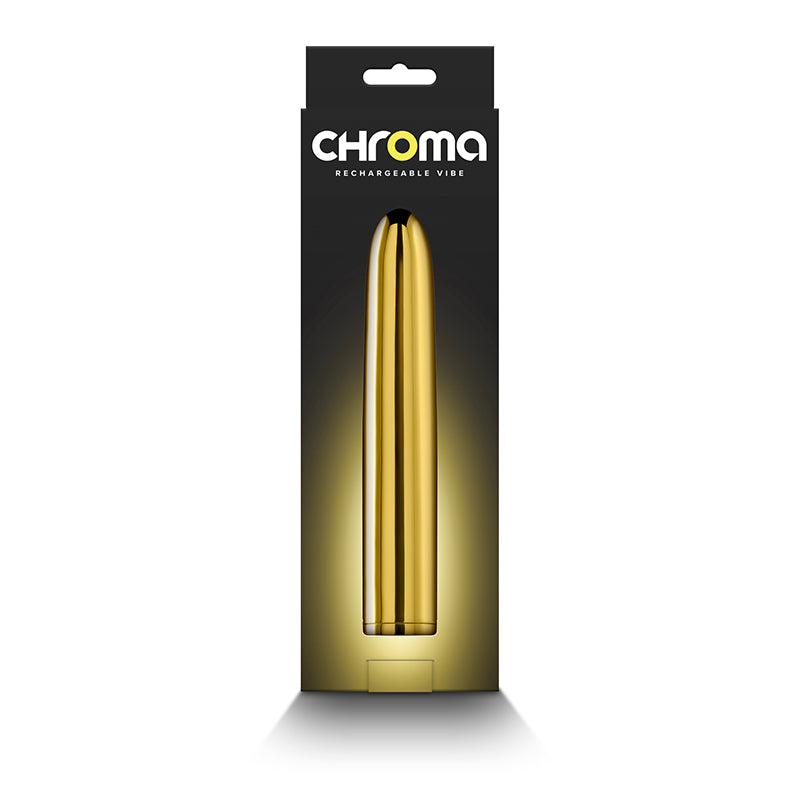 Chroma Gold Vibrator - Sex Toys Online My Temptations