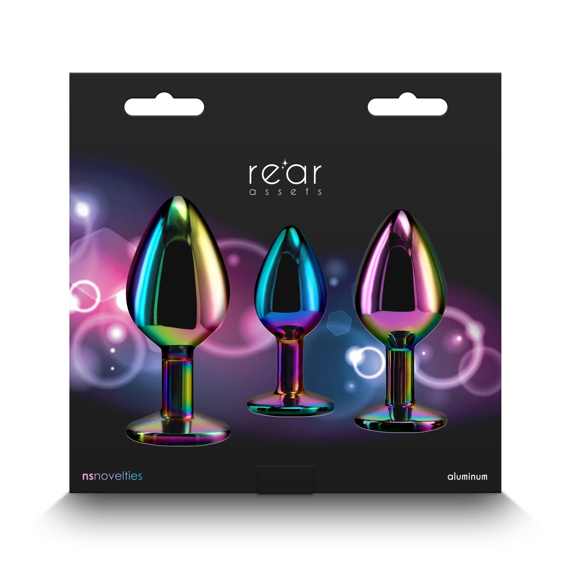 Rear Assets Trainer Kit - Multicolour Rainbow Butt Plugs