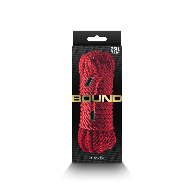 Red Bound Rope - Bondage Gear Online