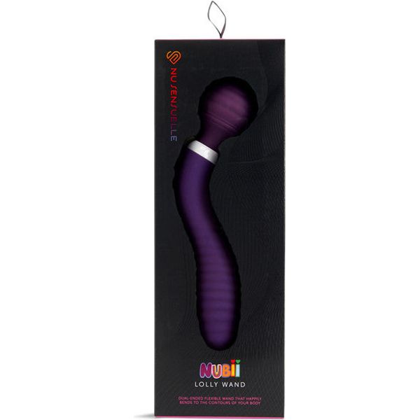 NU Sensuelle Nubii Lolly 10 Speed Flexible Wand Purple