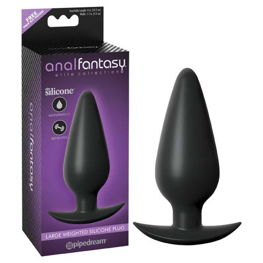 Large Weighted Silicone Butt Plug - Sex Toys Online My Temptations