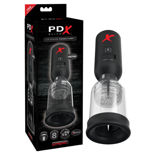 PDX Elite Tip Teazer Power Pump - Male Sex Toys Online 