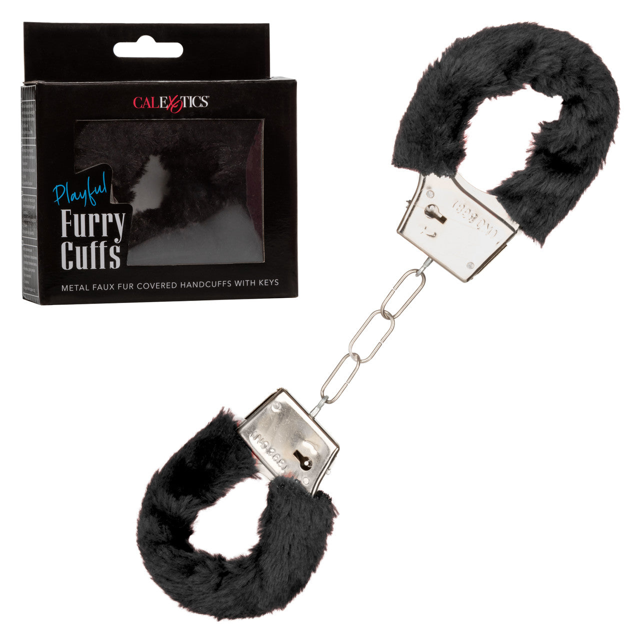Playful Furry Cuffs BlackPlayful Furry Cuffs Black