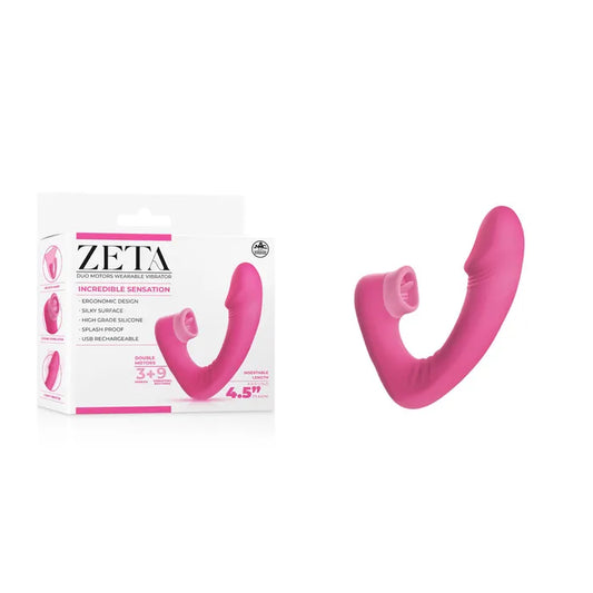 Zeta Duo Motor Wearable Vibrator - My Temptations Adult Store