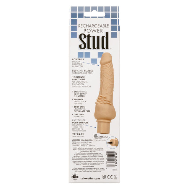 Rechargeable Power Stud® Cliterrific™ - Ivory
