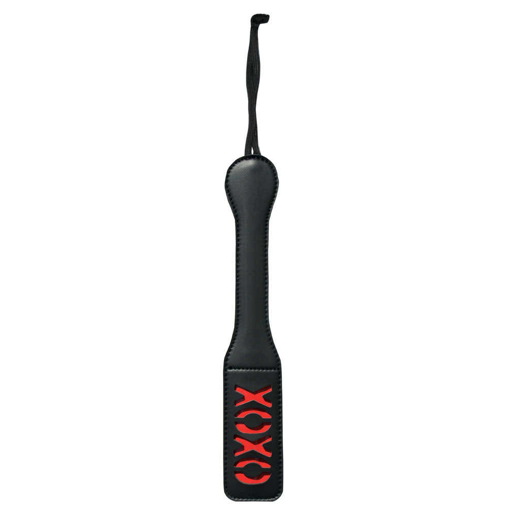 Sex & Mischief XOXO Paddle - Black