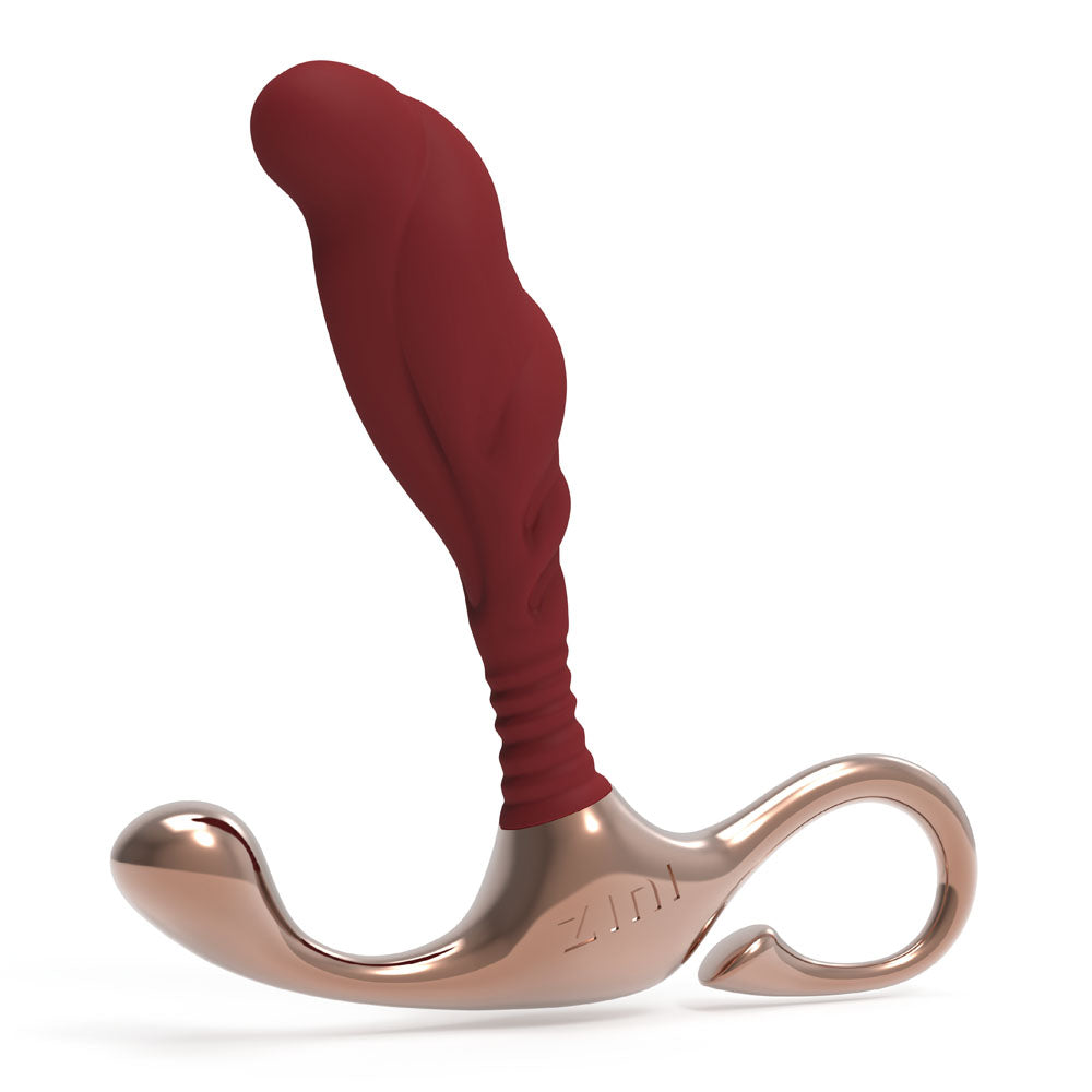 Zini Janus Lamp Iron Red Medium Prostate Massager - My temptations Sex Toys Australia