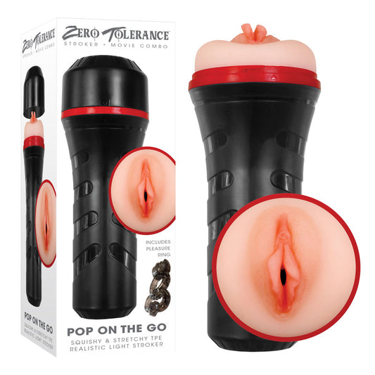 Zero Tolerance Pop On The Go Light Stroker  - Male Sex Toys Online