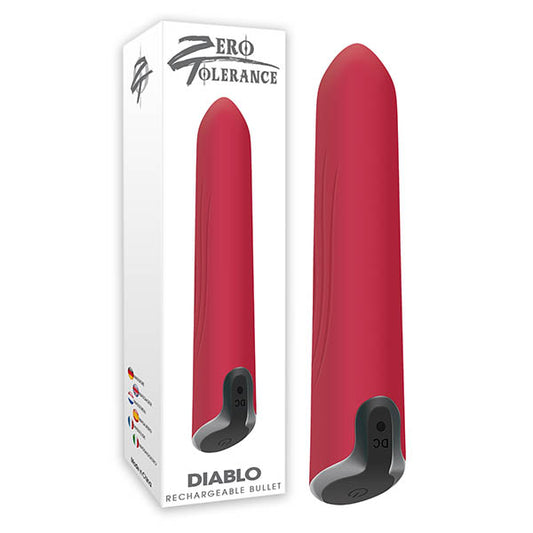 Zero Tolerance Diablo Red Vibrator - Sex Toys Online My Temptations