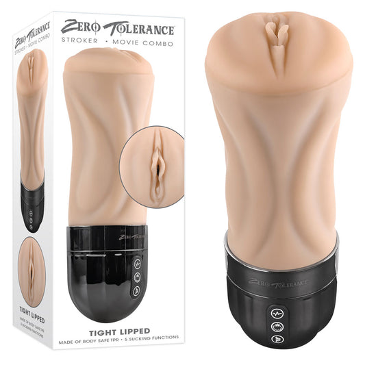 Zero Tolerance Tight Lipped - Light Vibrating Stroker