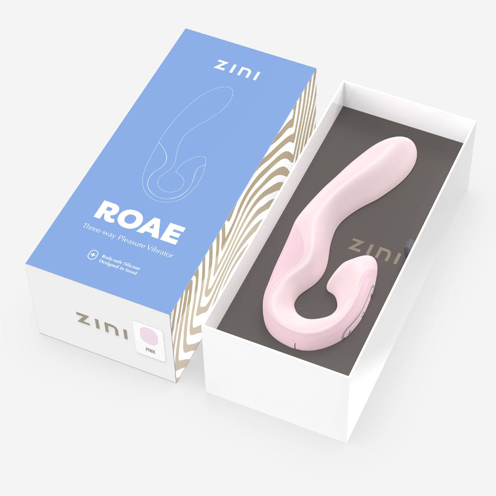 Zini Roae Pink Rabbit Vibrator  - sex Toys Online My Temptations