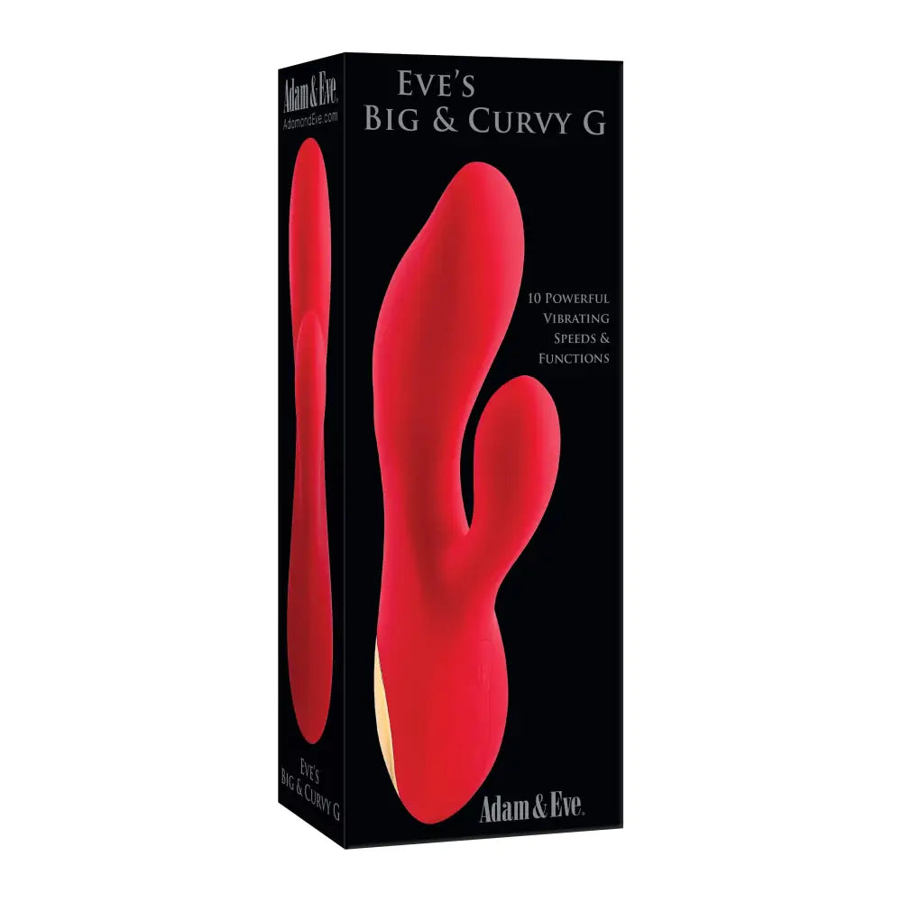 Adam & Eve Big and Curvy G Rabbit Vibrator