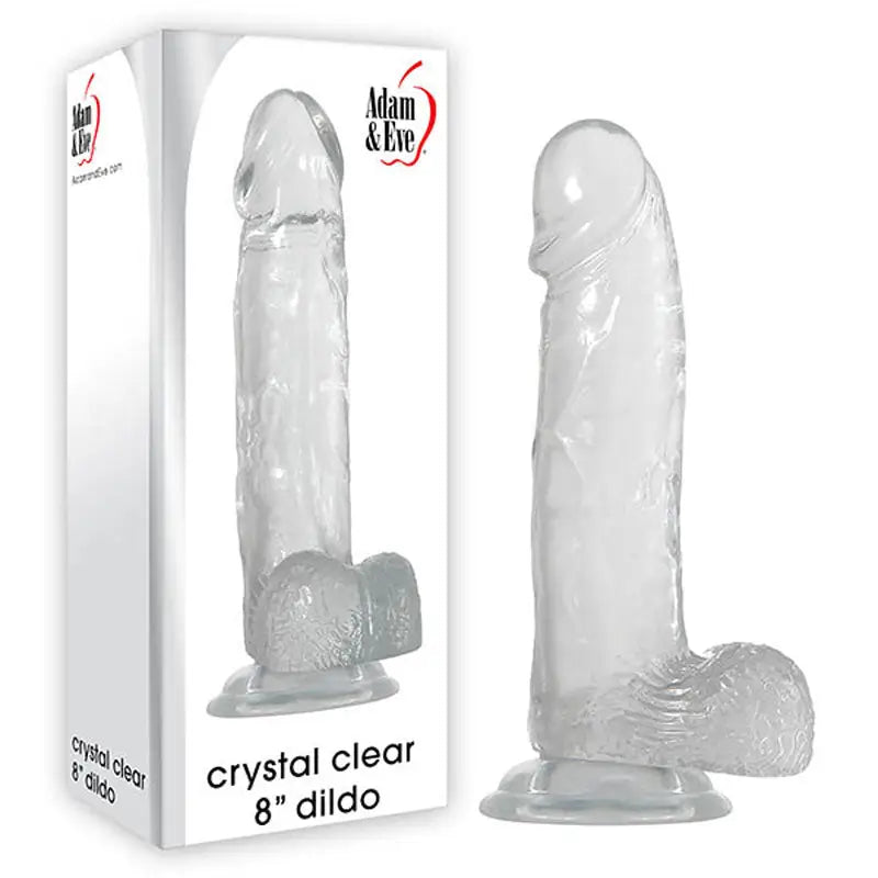 Adam & Eve Crystal 8’’ Dildo