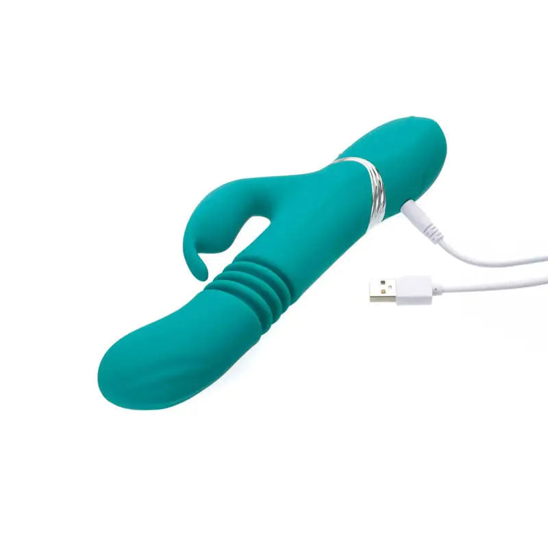 Adam & Eve Eve's Rechargeable Thrusting Rabbit - My Temptations Adult Store