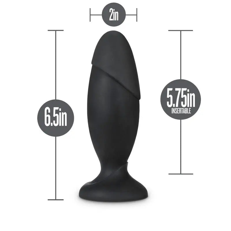 Anal Adventures Platinum Rocket Anal Plug - Sex Toys Online