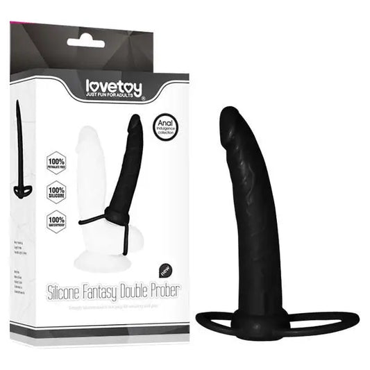 Anal Indulgence Collection Silicone Fantasy Double Prober Dildo