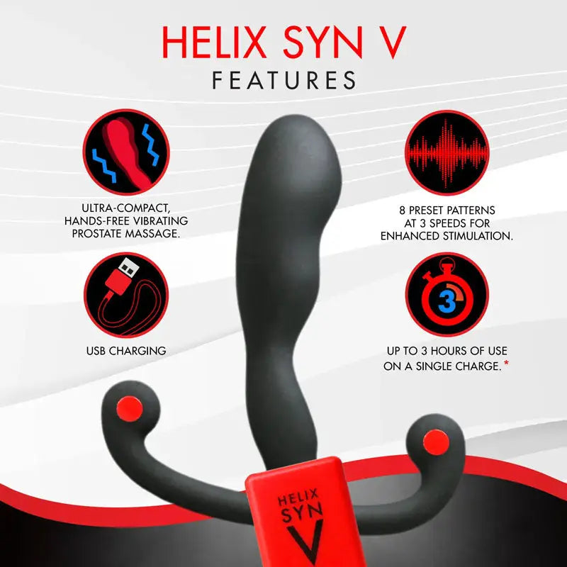 Aneros Helix Syn V Vibrating Prostate Massager - My Temptations Australia