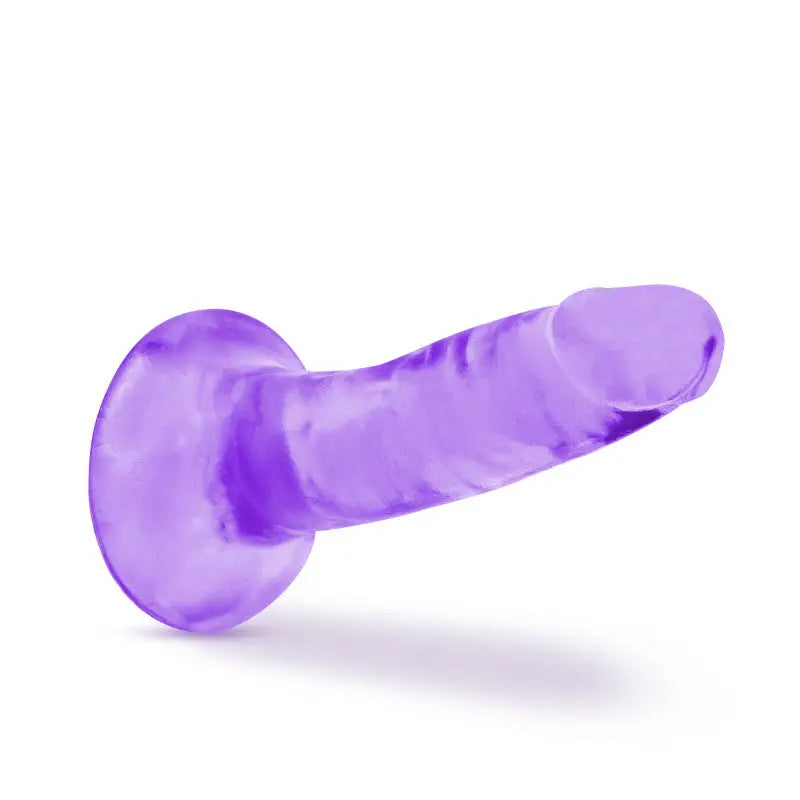 B Yours Plus Hard N Happy Purple Dildo