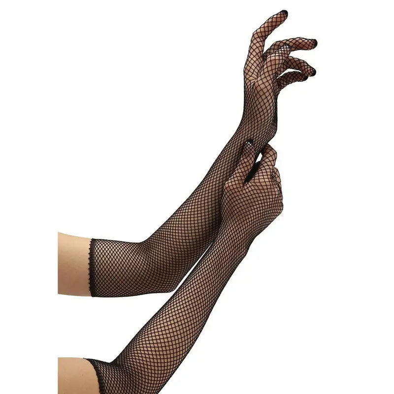 Baci Fishnet Opera Glove