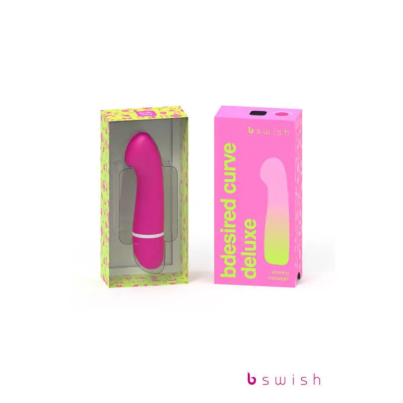 Bdesired Deluxe Curve Pink Vibrator