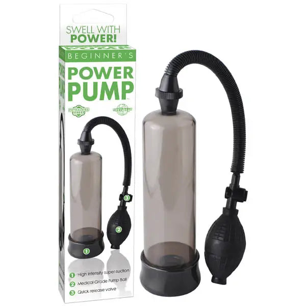 Beginner's Power Pump Black - Mens Sex Toys Online