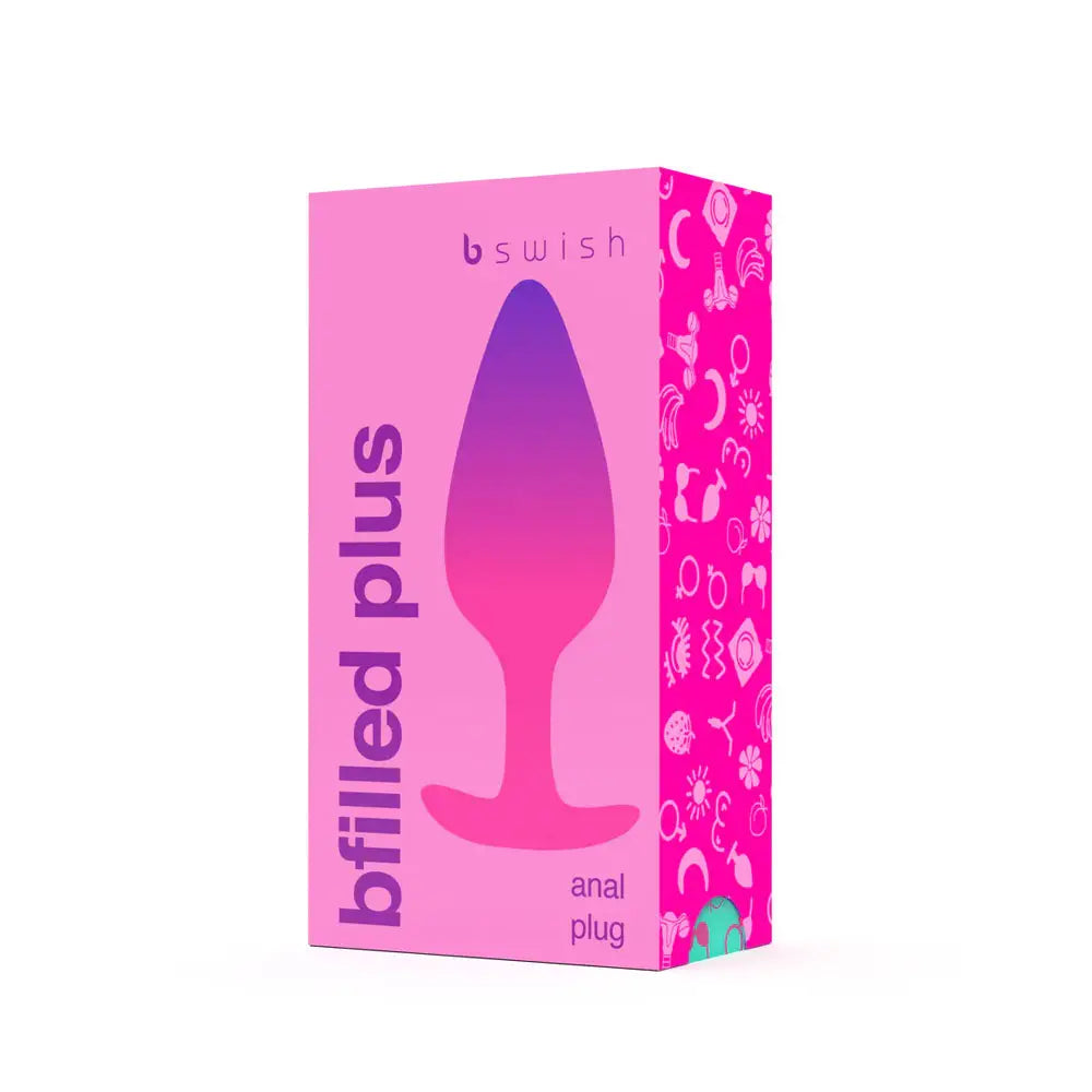 Bfilled Basic Plus Pink Butt Plug - Sex Toys Online My Temptations