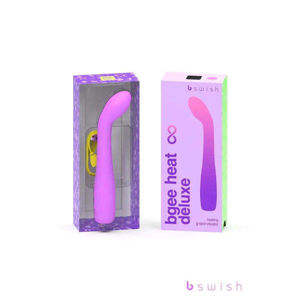 Bgee Heat Infinite Deluxe G Spot Vibrator Sweet Lavender 