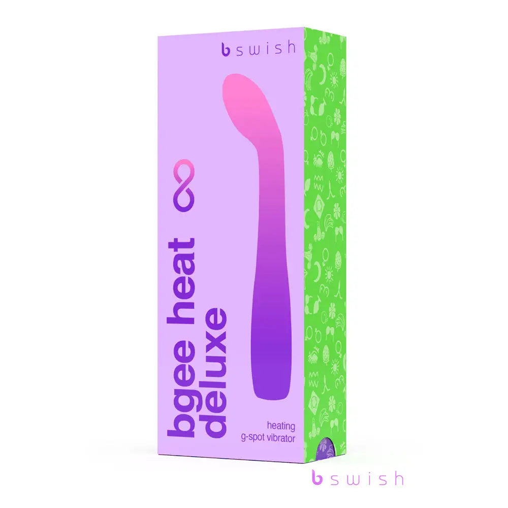 Bgee Heat Infinite Deluxe G Spot Vibrator Sweet Lavender 