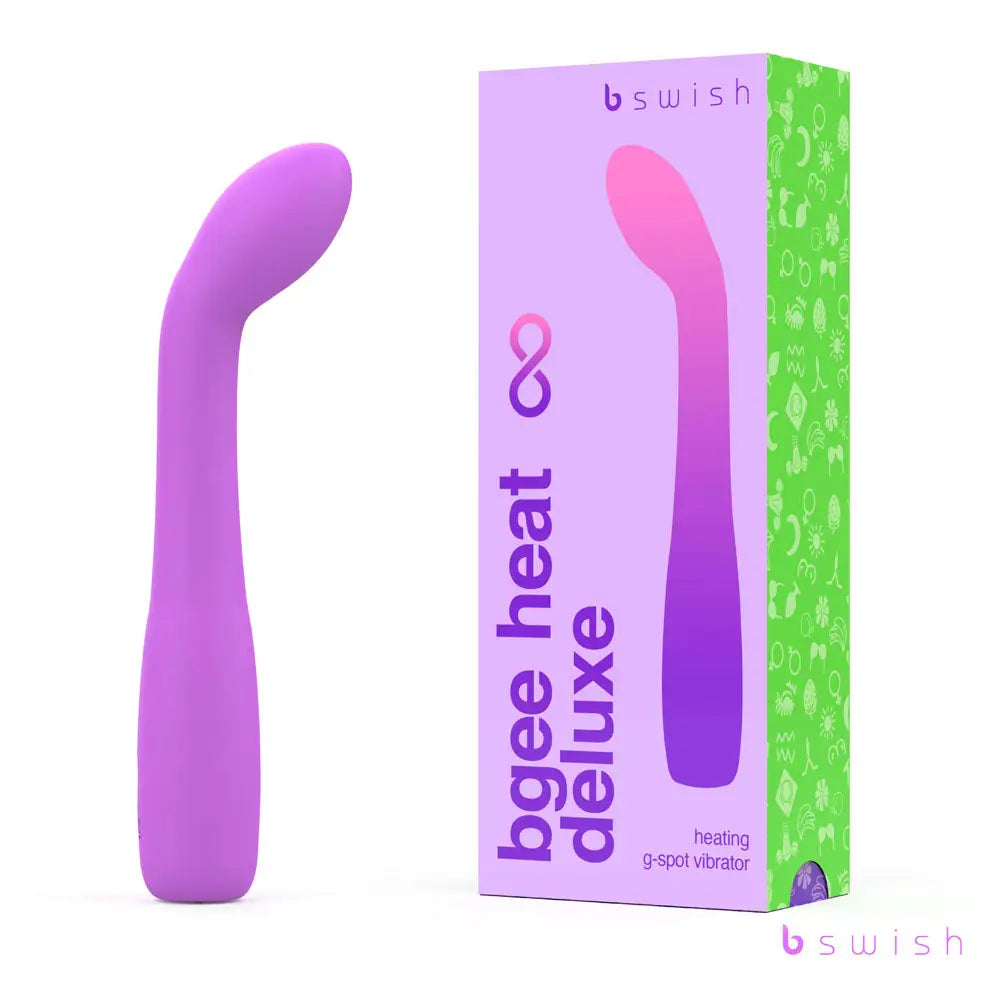 Bgee Heat Infinite Deluxe G Spot Vibrator Sweet Lavender 