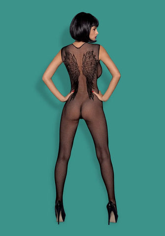 N112 Bodystocking By Obsessive in Black