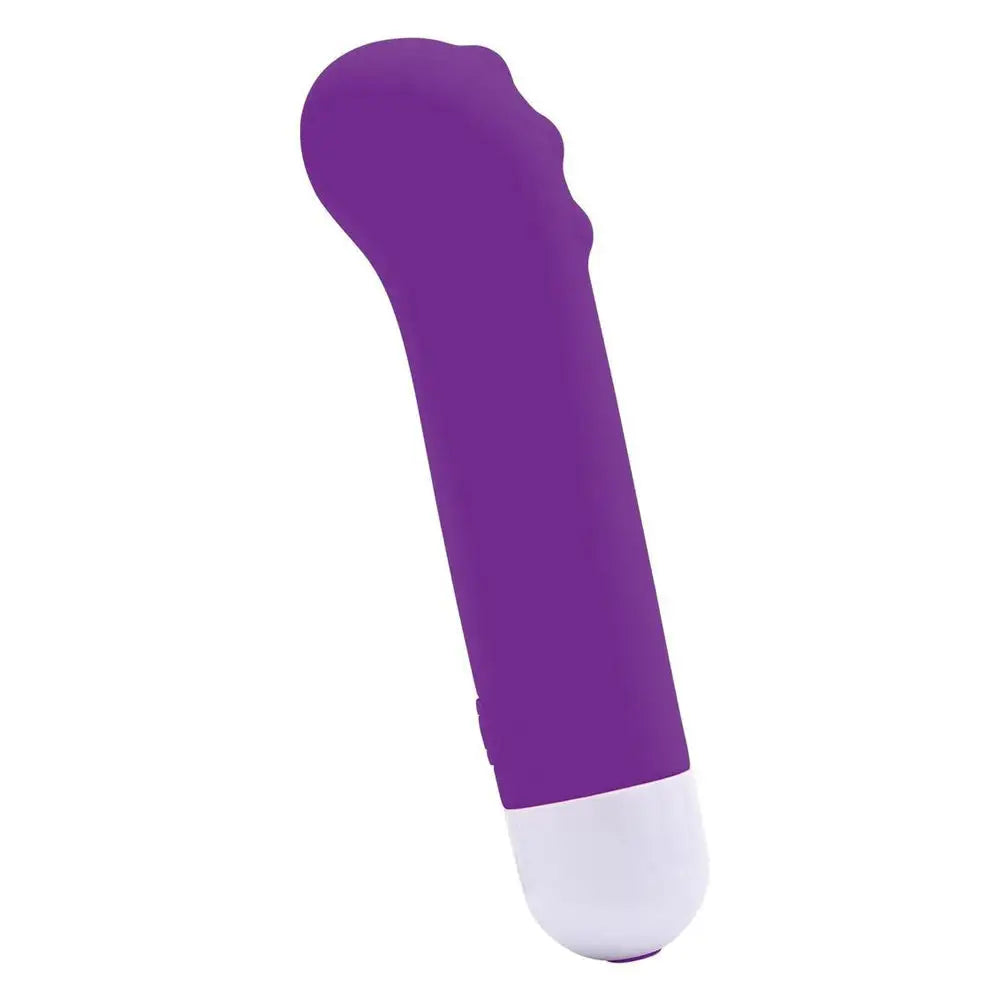 Bodywand Neon Dotted Mini G Spot Vibrator - Neon Purple