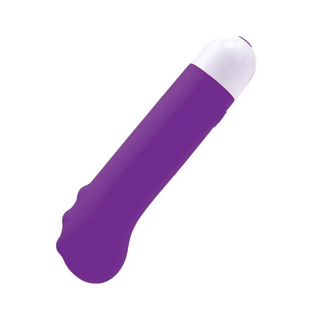 Bodywand Neon Dotted Mini G Spot Vibrator - Neon Purple