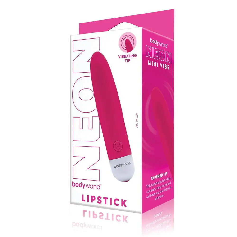 Bodywand Neon Mini Lipstick Vibrator