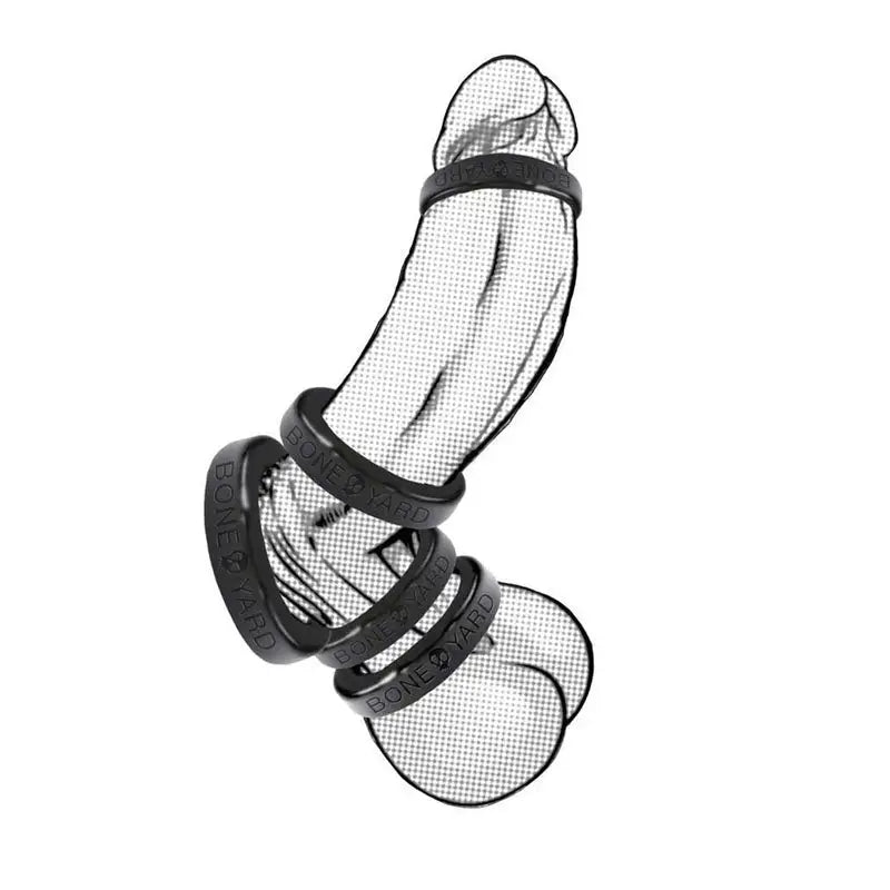 Boneyard Silicone Cock Ring 35mm - Male Sex Toys Australia