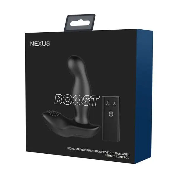 BOOST Prostate Massager with Inflatable Tip