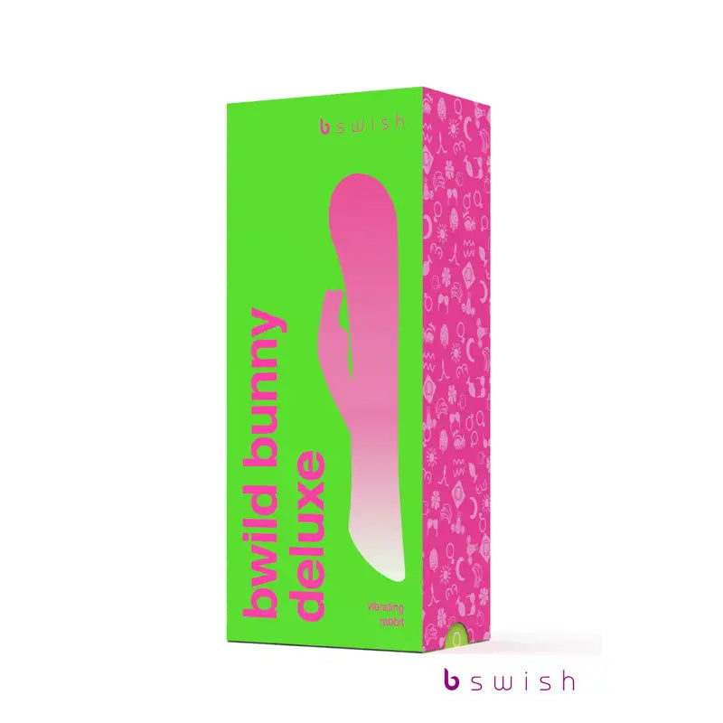 Bwild Deluxe Bunny Rabbit Vibrator - Raspberry